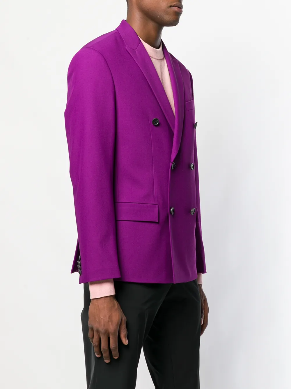 calvin klein purple blazer