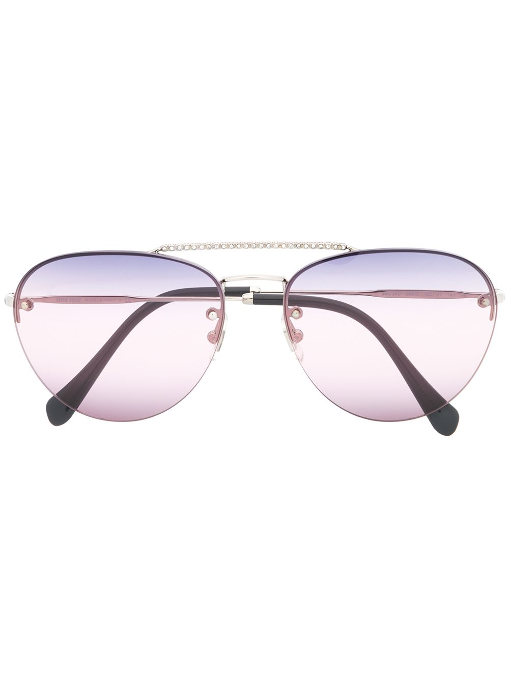 фото Miu Miu Eyewear солнцезащитные очки 'Runaway'