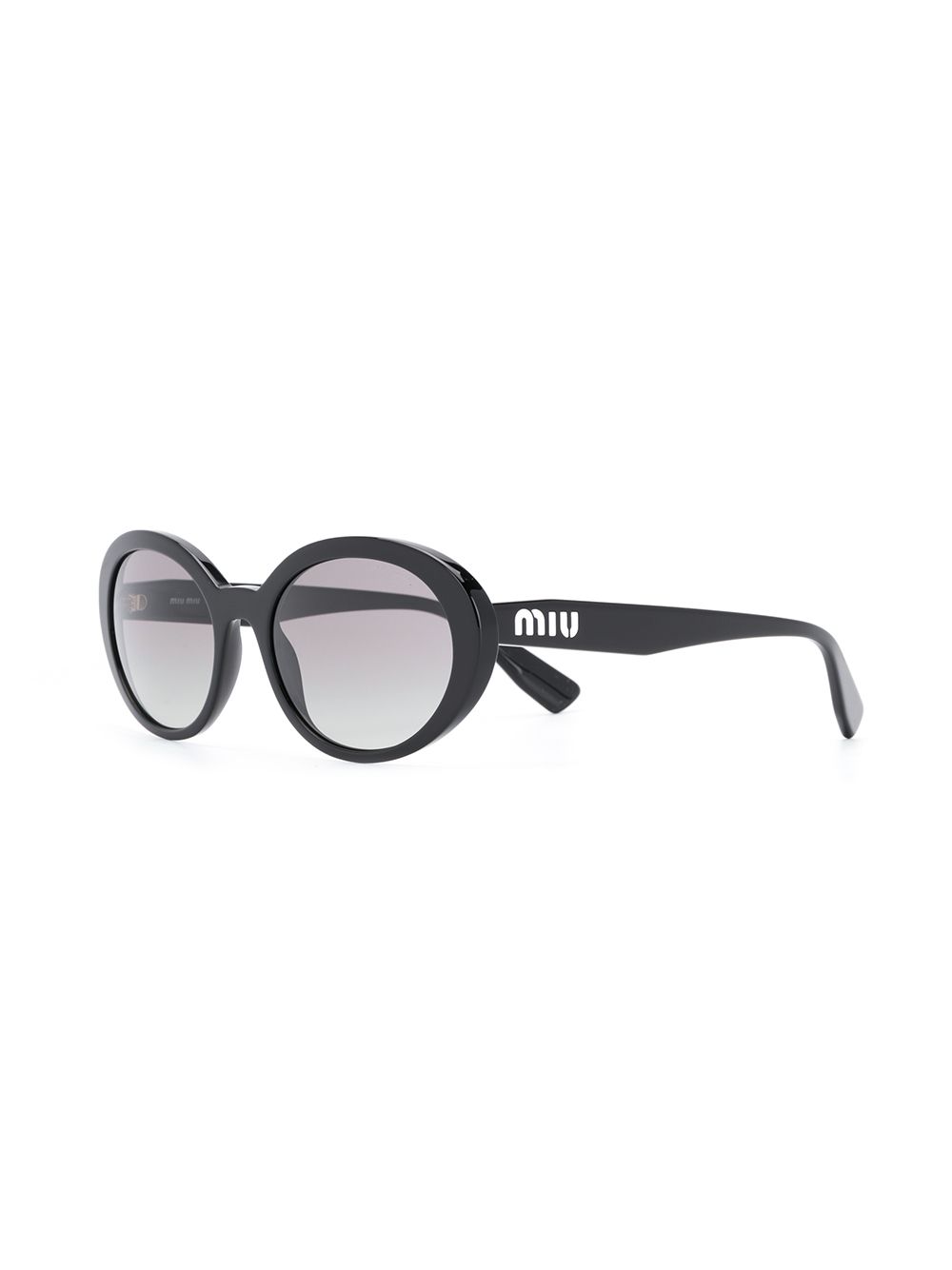 фото Miu Miu Eyewear солнцезащитные очки в круглой оправе