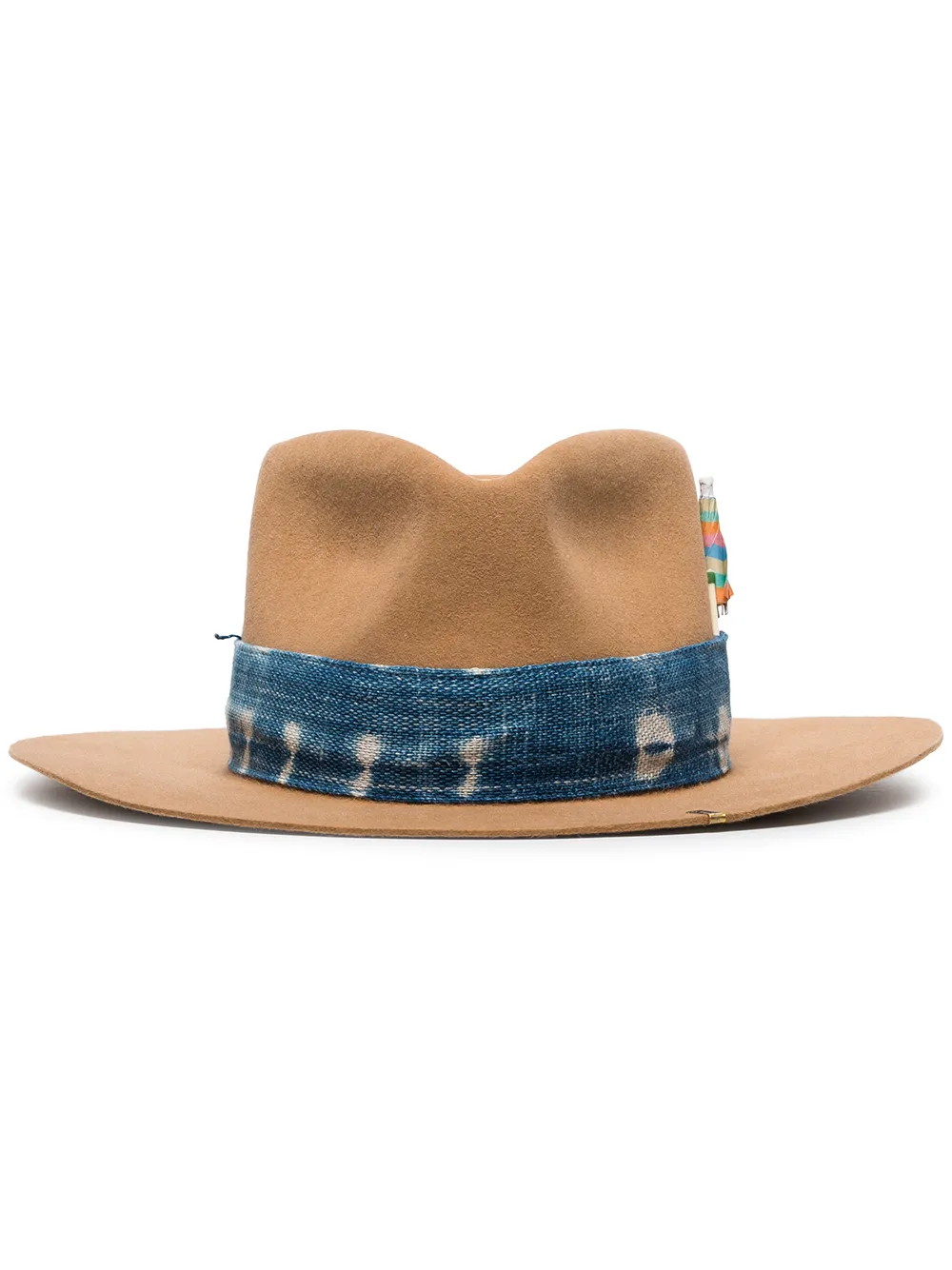 Nick Fouquet NICK FOUQUET BROWN ISLA DEL TORTUGA BEAVER FUR HAT