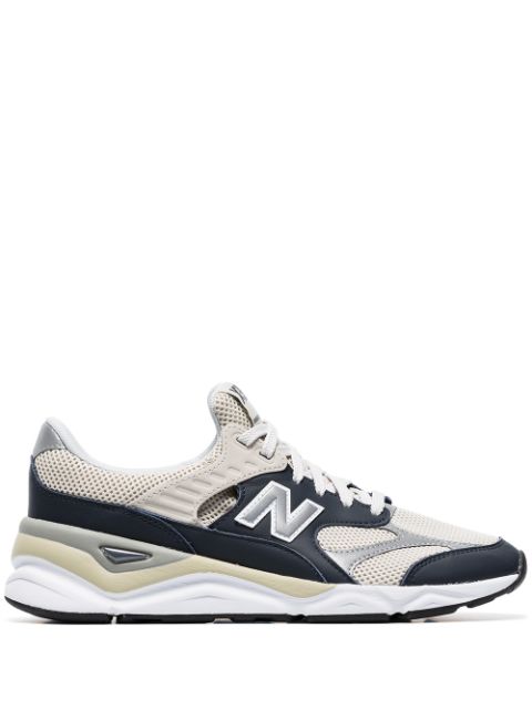 new balance white leather sneakers