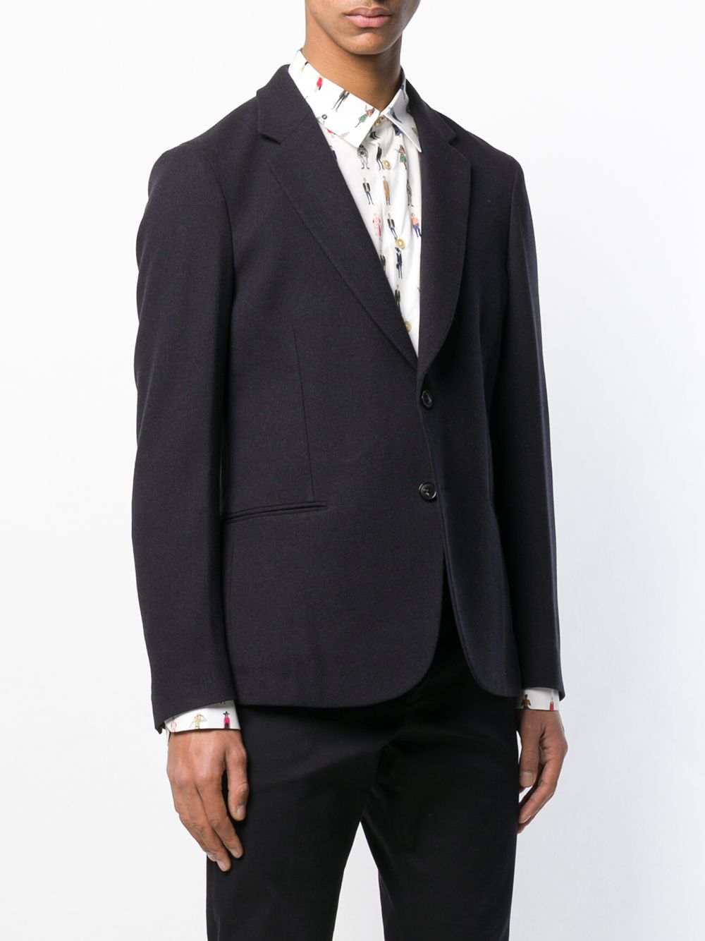 Paul Smith Fitted Suit Jacket - Farfetch