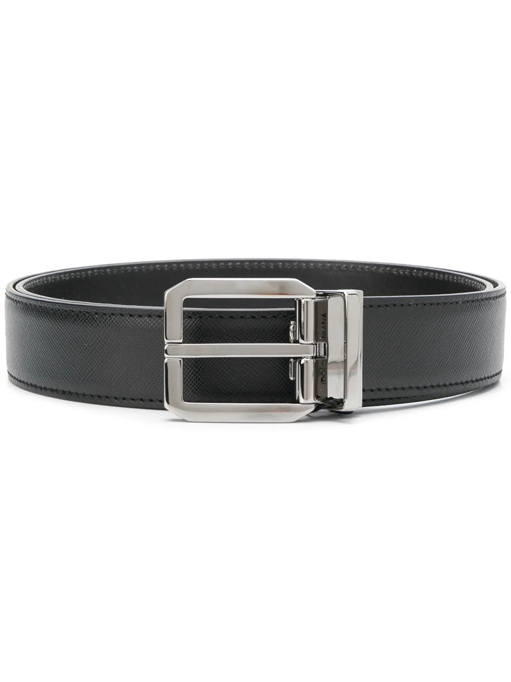Dolce & Gabbana classic riem met gesp Zwart