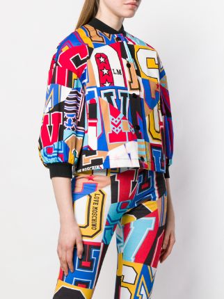 typography bomber jacket展示图