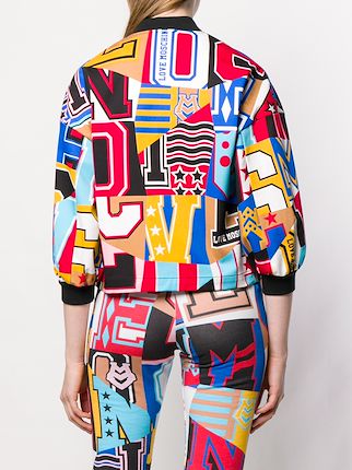 typography bomber jacket展示图