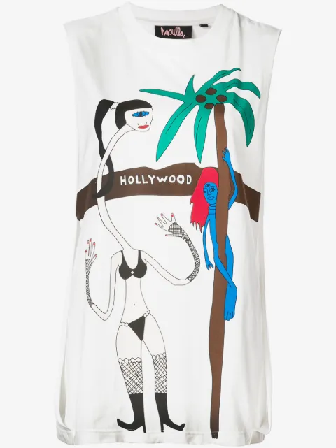 Haculla printed tank top