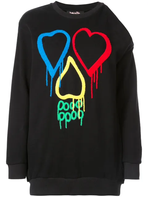 Haculla cut out sweatshirt