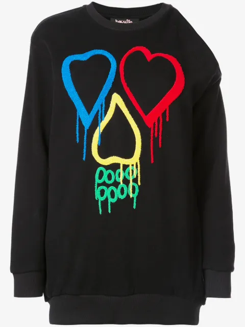Haculla cut out sweatshirt
