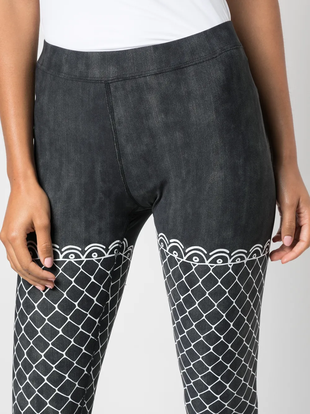 Haculla Visnet legging Zwart
