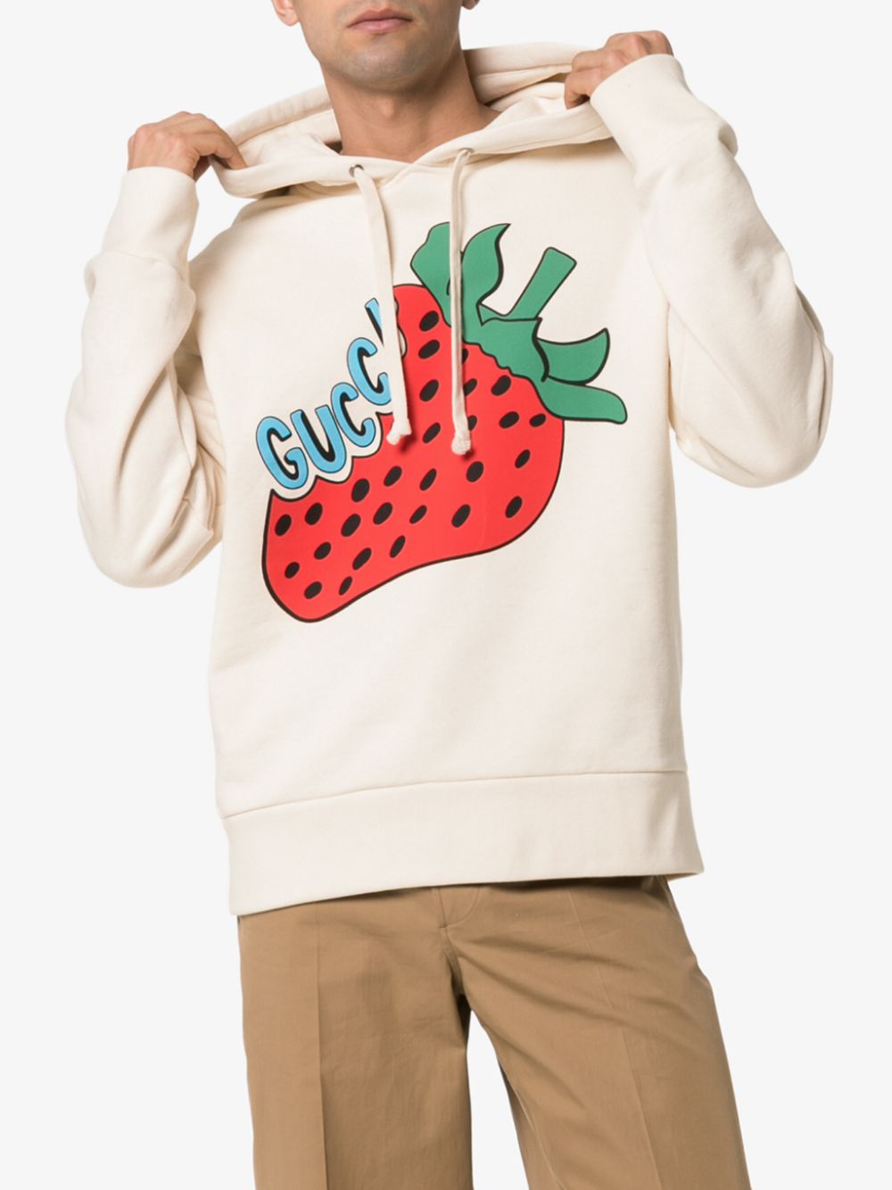 strawberry adidas hoodie