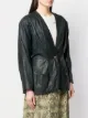 Versace Pre-Owned سترة جلدية 1980