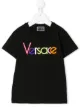 الصورة 1 من Young Versace قميص بشعار مطرز