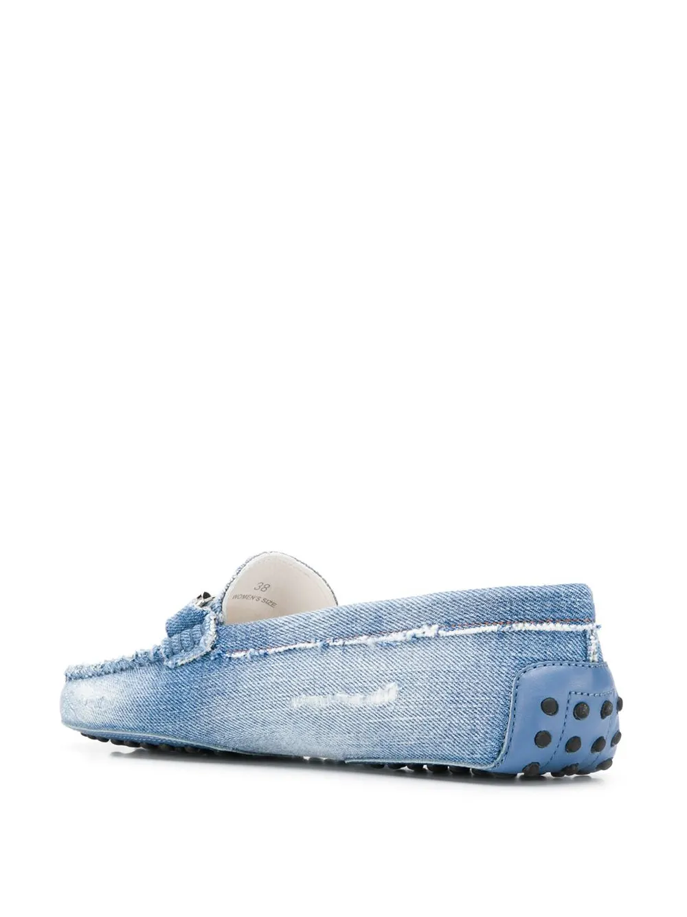 Tod's verfraaide loafers Blauw