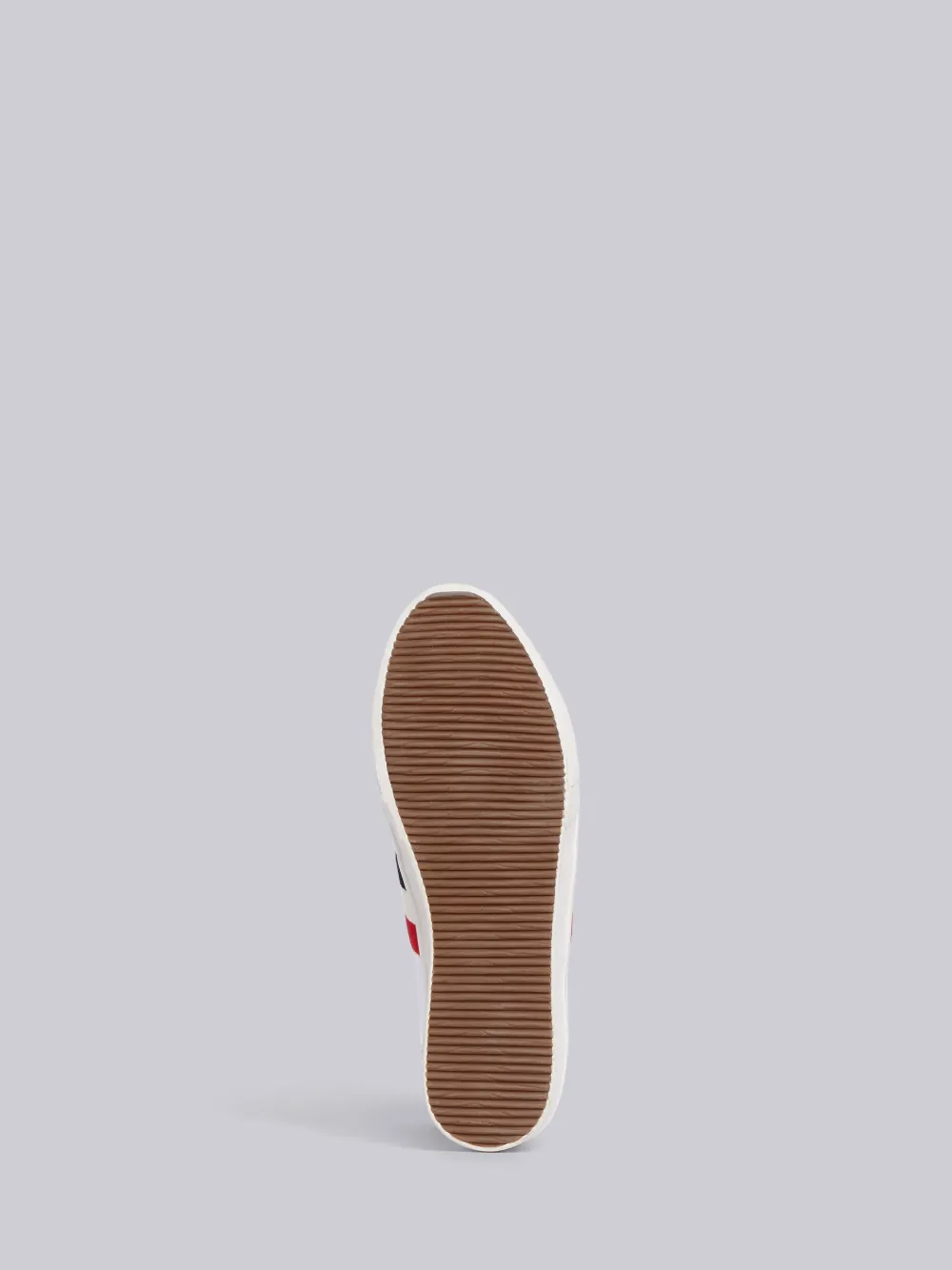 THOM BROWNE THOM BROWNE STRIPED TRIMMED SNEAKERS,MFD131B0158813576667