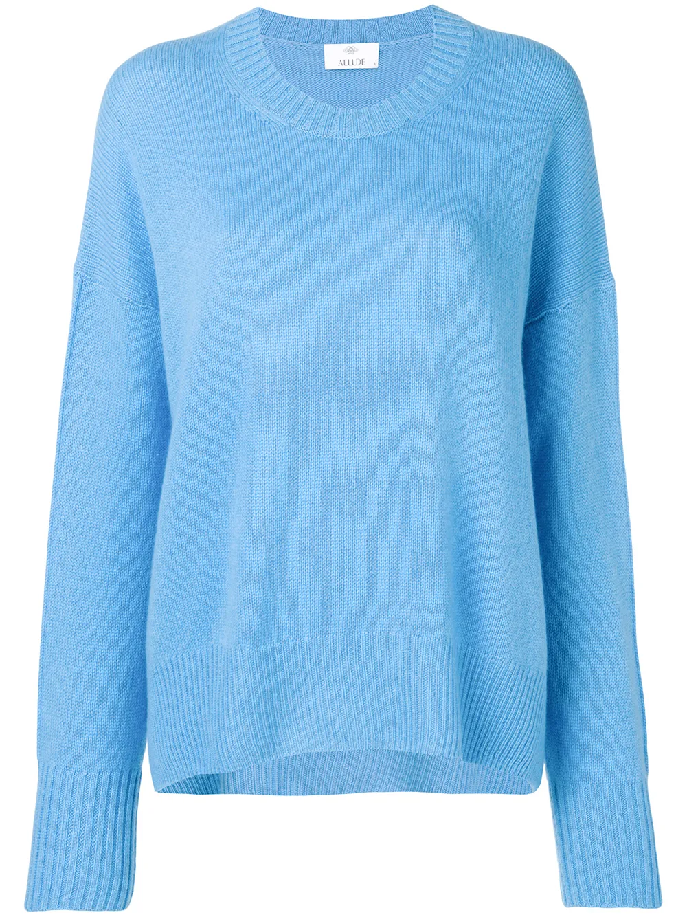 Allude round neck jumper | Blue | Image 1