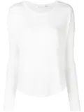 rag & bone basic longsleeved T-shirt - White