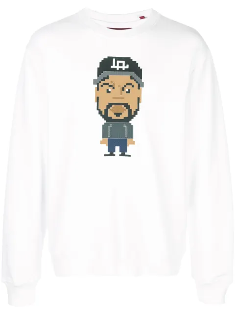 Mostly Heard Rarely Seen 8-Bit CMPTN printed sweatshirt