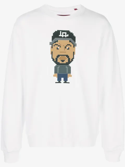 Mostly Heard Rarely Seen 8-Bit CMPTN printed sweatshirt