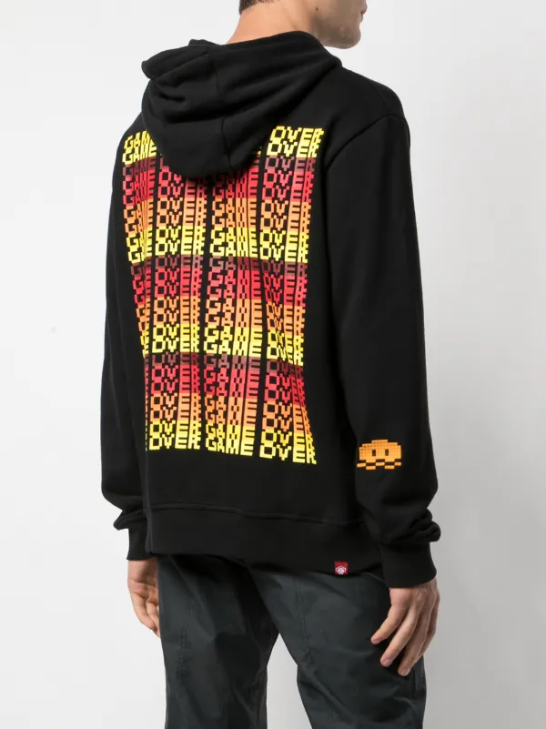Mostly Heard Rarely Seen 8-Bit Invader Hoodie | Black | FARFETCH IL