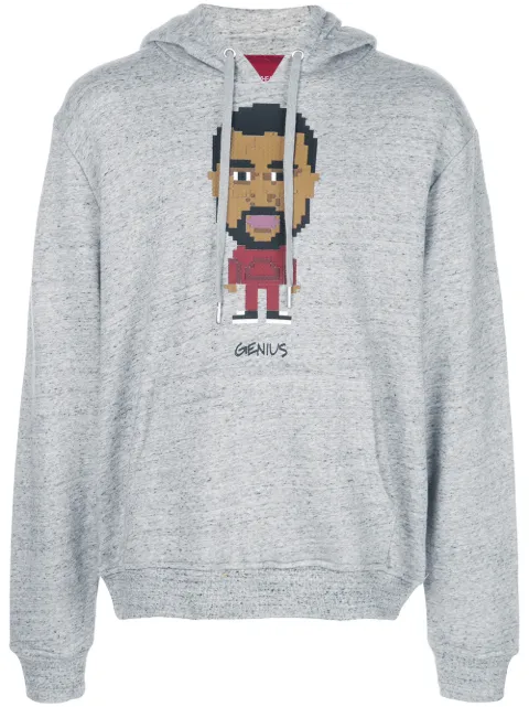 Mostly Heard Rarely Seen 8-Bit Genius print hoodie