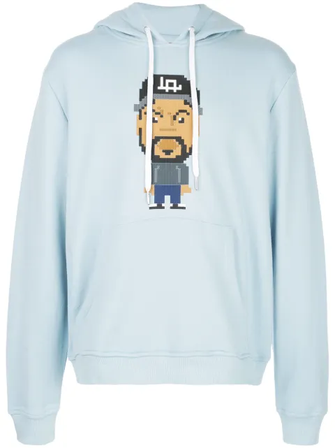 Mostly Heard Rarely Seen 8-Bit CMPTN printed hoodie