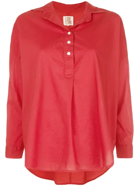 A SHIRT THING HENLEY PLAIN SHIRT