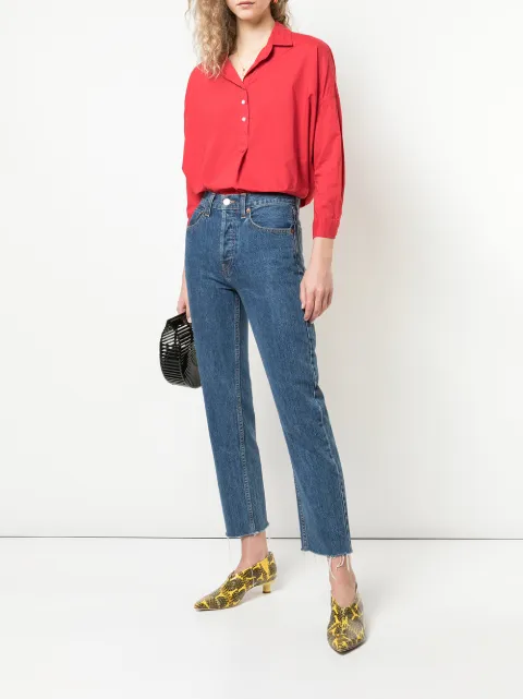 A SHIRT THING HENLEY PLAIN SHIRT