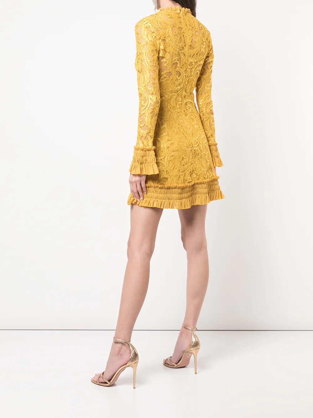 alexis nuray lace mini dress