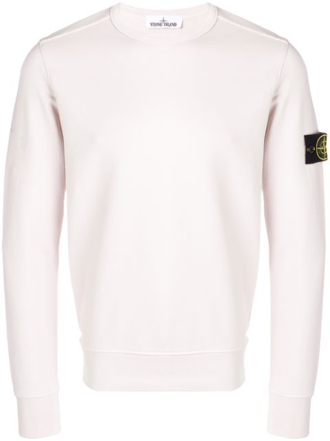 STONE ISLAND LOGO PATCH SWEATSHIRT