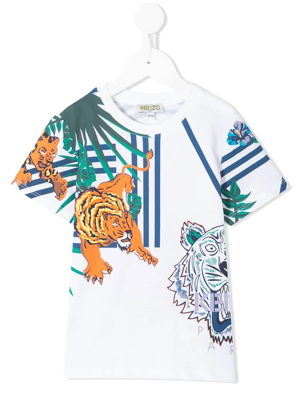 фото Kenzo kids футболка с принтом