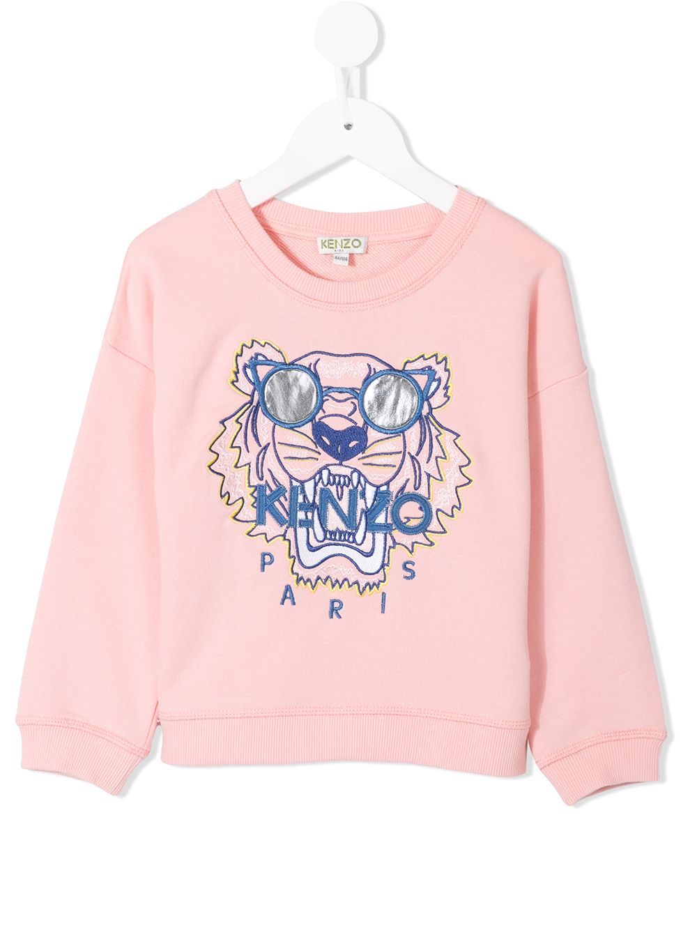 фото Kenzo kids толстовка с вышитым логотипом