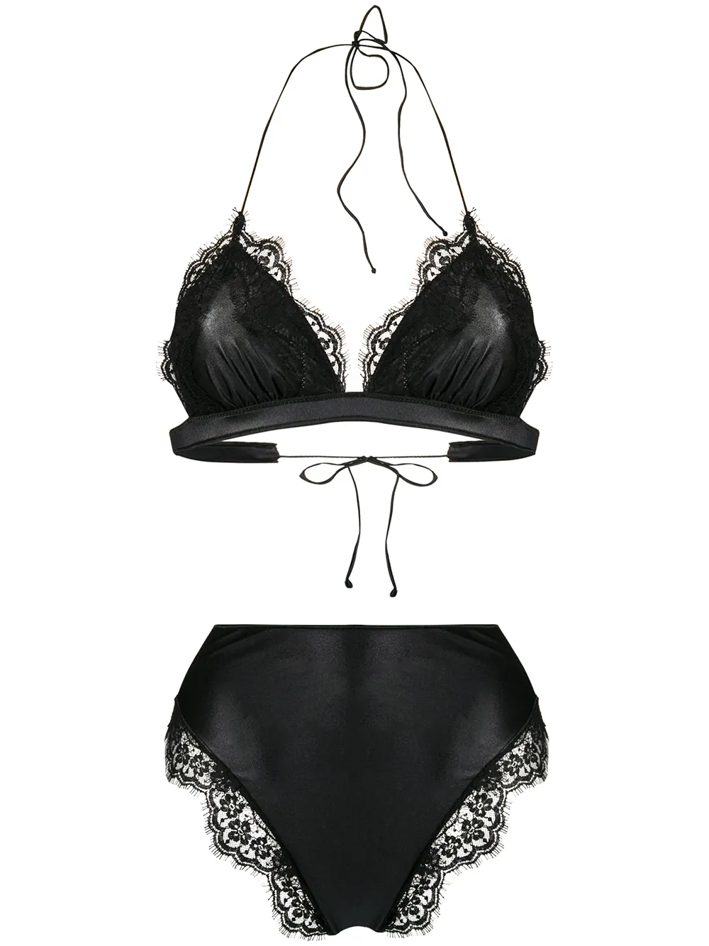 

Oséree Travaille bikini set - Black