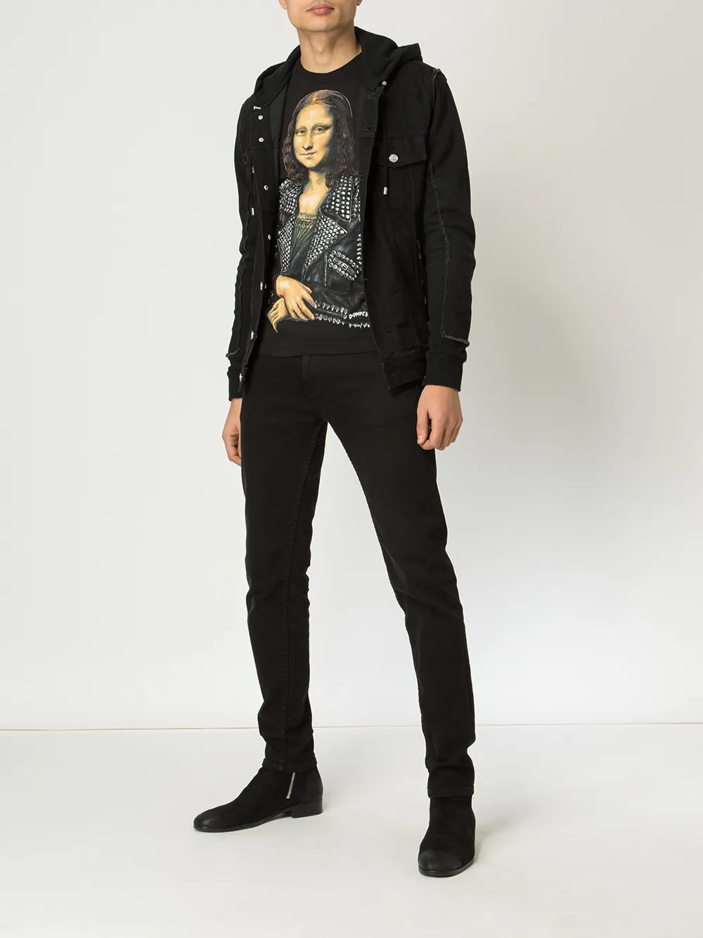 DOMREBEL Mona T-shirt - Zwart