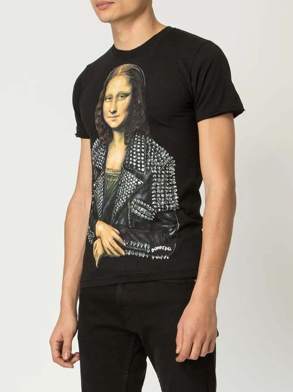 DOMREBEL Mona T-shirt Zwart