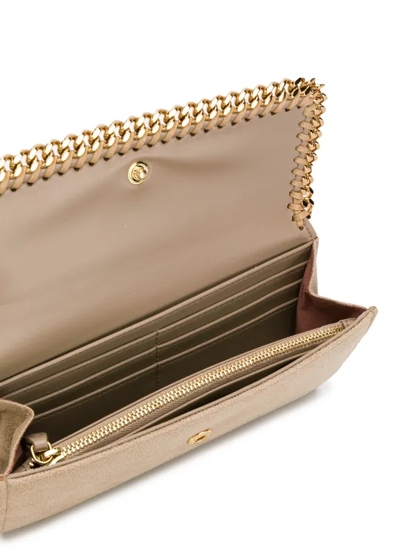Stella McCartney Falabella Wallet | Neutrals | FARFETCH
