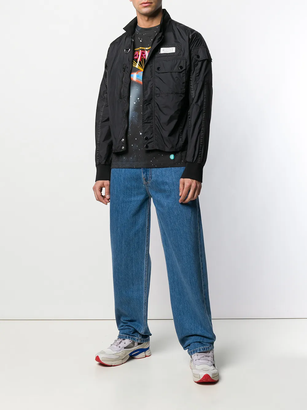 фото Maison margiela спортивная куртка с логотипом