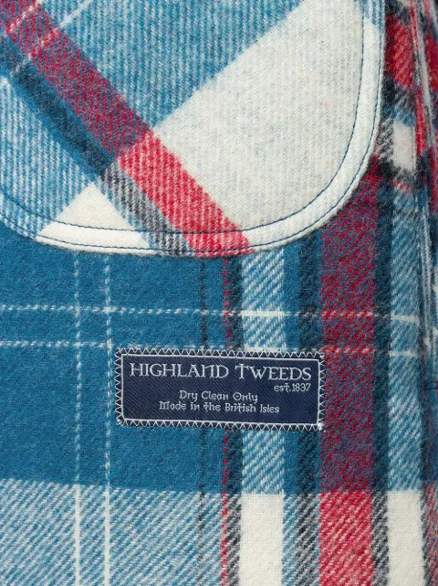 WE11 DONE HALF ZIP SHIRT JACKET