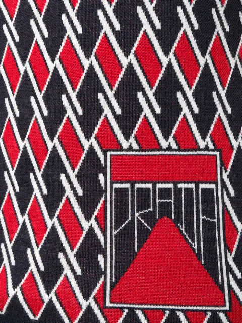 prada geometric polo