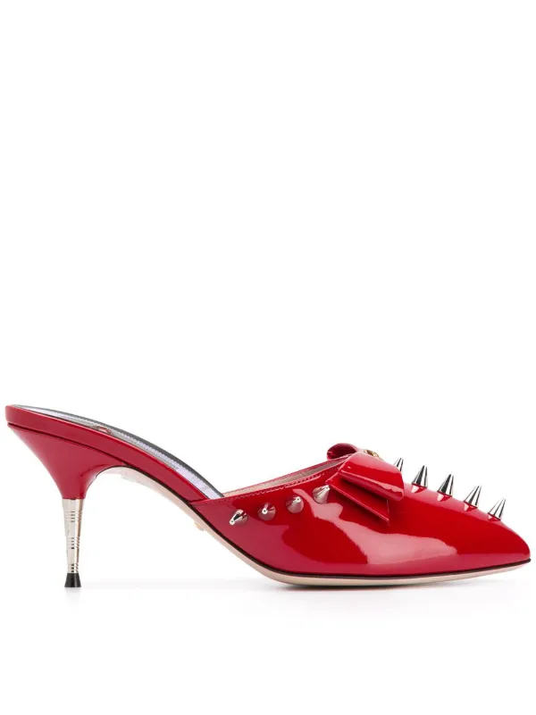 gucci bow mules