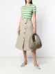 الصورة 2 من Bottega Veneta تنورة للركبة بتصميم حرف A