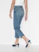 RE/DONE Cropped-Jeans mit hohem Bund