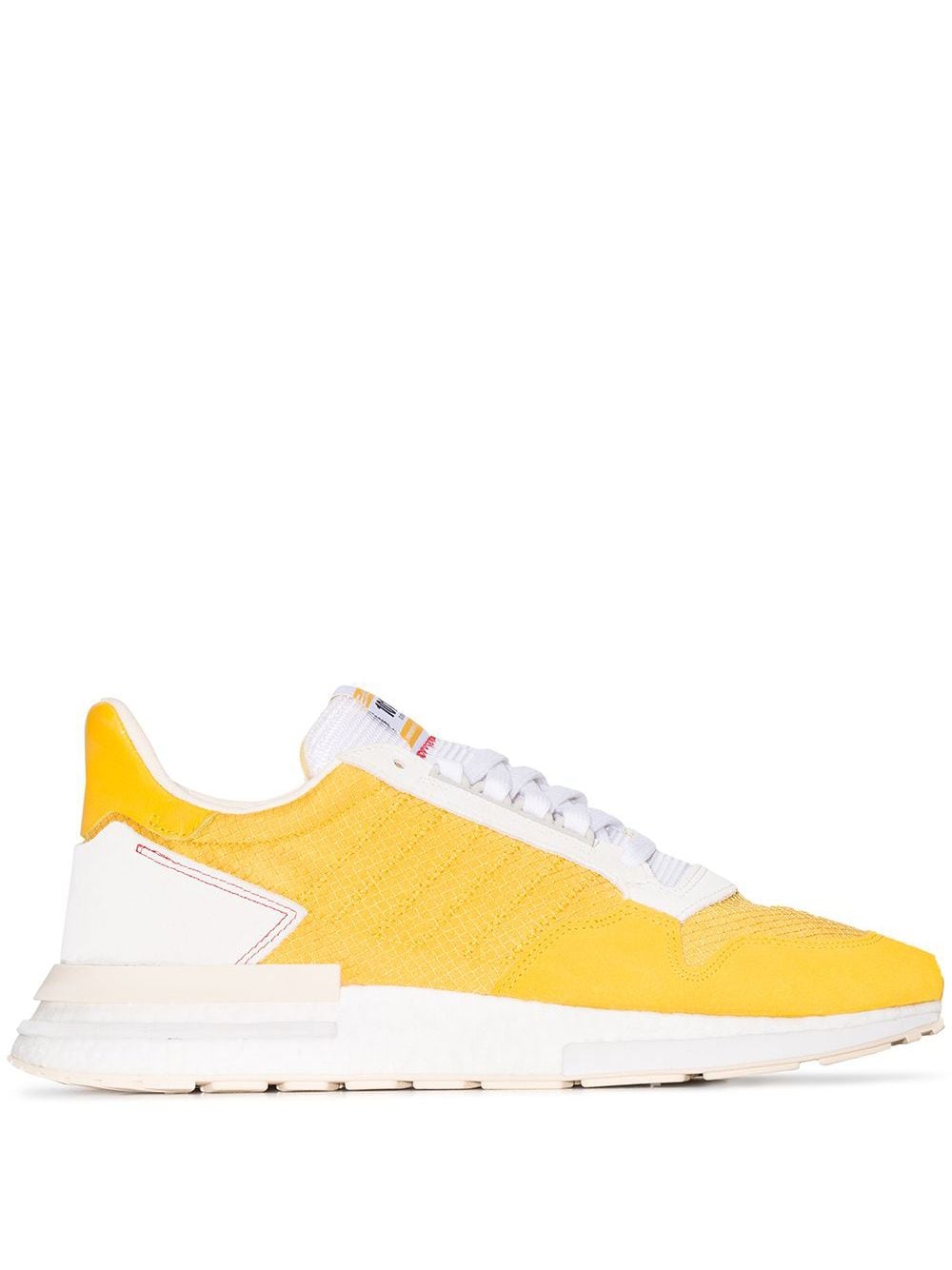 Shop yellow adidas ZX 500 RM sneakers 