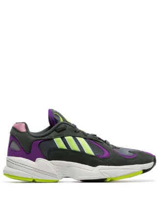Adidas Yung-1 Legend Ivy Sneakers athletic streetwear grey neon purple men’s 9.5 Amazon.com | adidas Mens Yung-1 Casual Sneakers, Grey, 8  main image 2