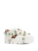Image 2 of Gucci crystal embellished bee sneakers