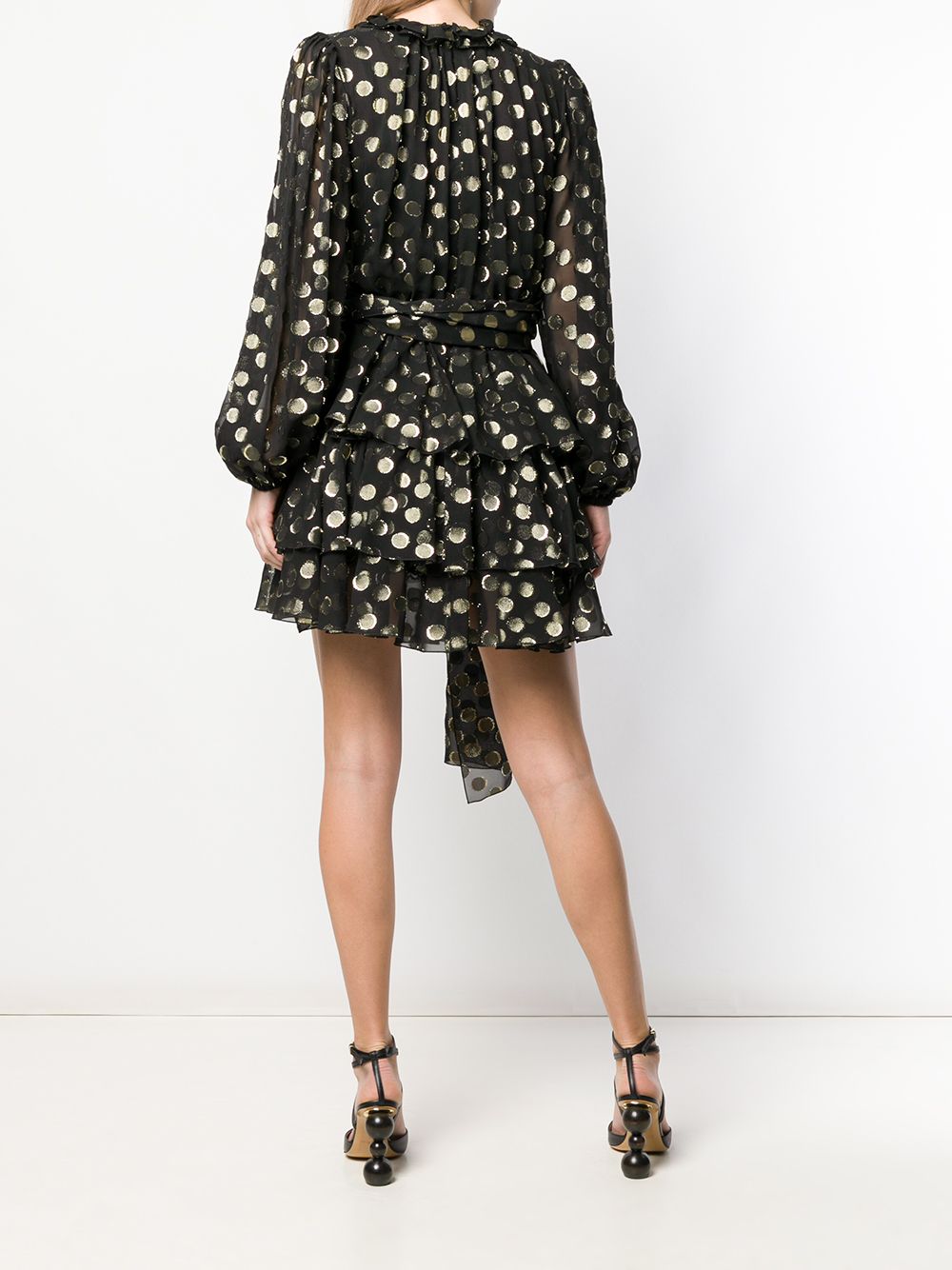 Dolce & Gabbana Polka Dot Tier Dress - Farfetch