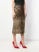 Dolce & Gabbana Rock mit Leo-Print
