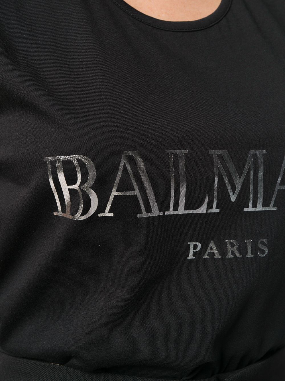 Affordable Balmain logo print tank top Women