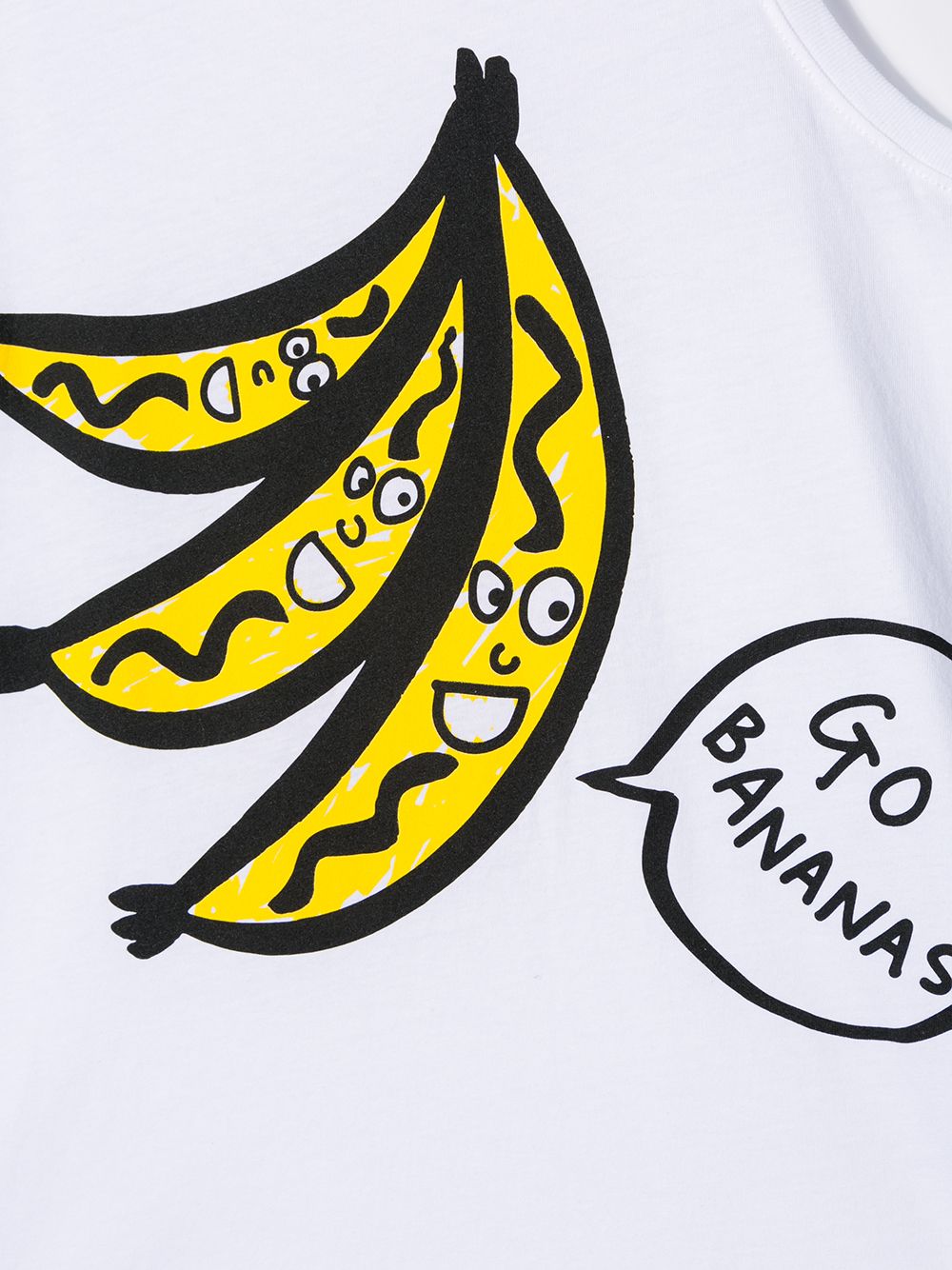 фото Stella mccartney kids топ с принтом 'go bananas'