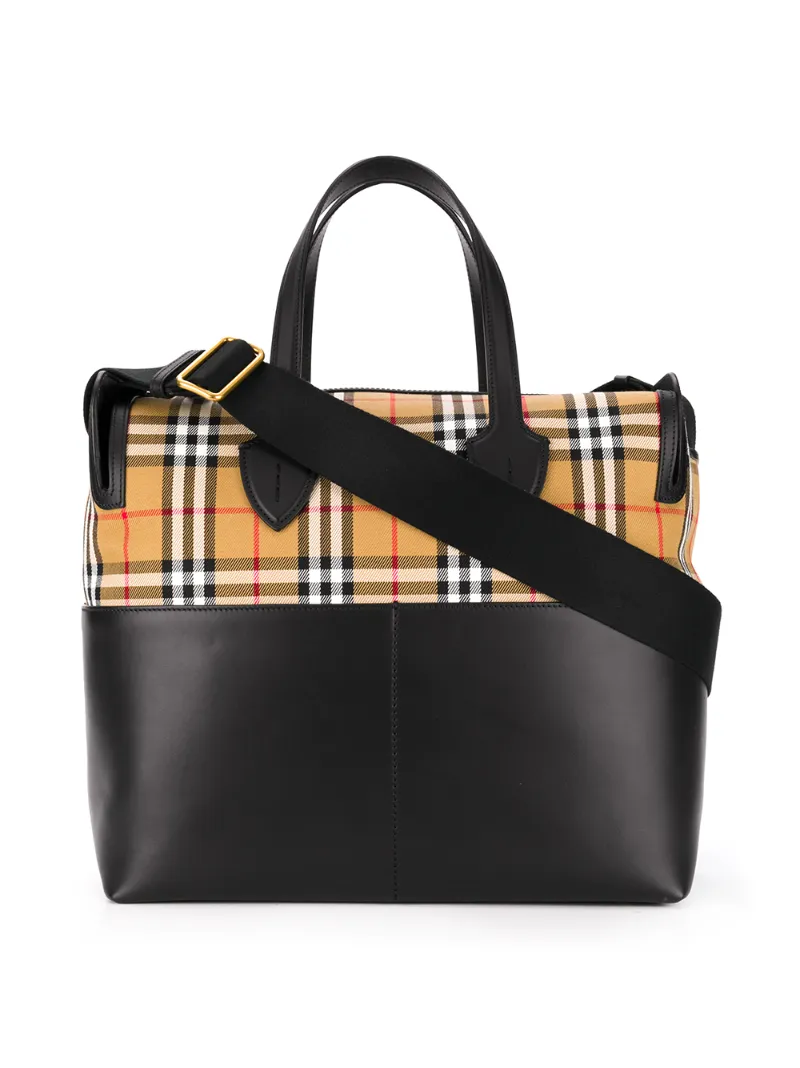 Burberry Kids сумка на плечо в клетку vintage check