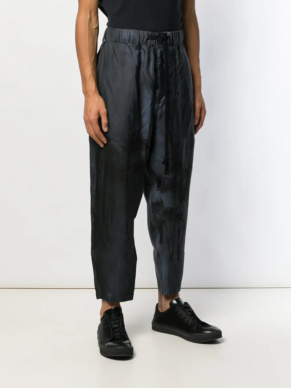  Uma Wang Printed Trousers - Blue 